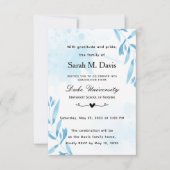 Nursing graduation invitation (Devant)