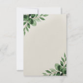 Nursing graduation invitation, custom graduation (Achterkant)