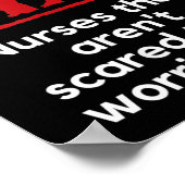 Nursing Quote It's The New Nurses That E Me Rn Dnp Poster (Hoek)