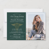 Nursing School Foto Afstuderen 2025 Party Kaart (Voorkant)