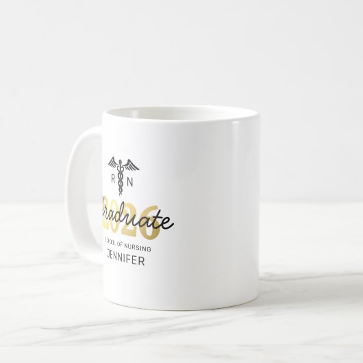 Nursing School Graduate | Class of 2023 Mug (Devant gauche)