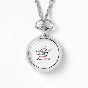 Nursing School overlevende klasse van 20XX medisch Horloge