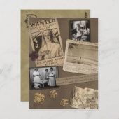  "Nursing" Scrapbook Briefkaart (Voorkant / Achterkant)