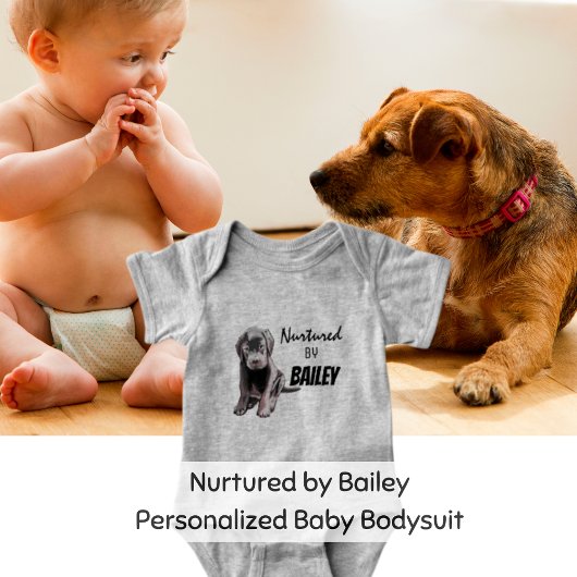 Nurtri par Bailey (pour garçon ou fille) Body bébé