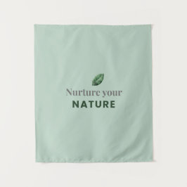 Nurture Your Nature Minimal Motivational Wall Tape Wandkleed