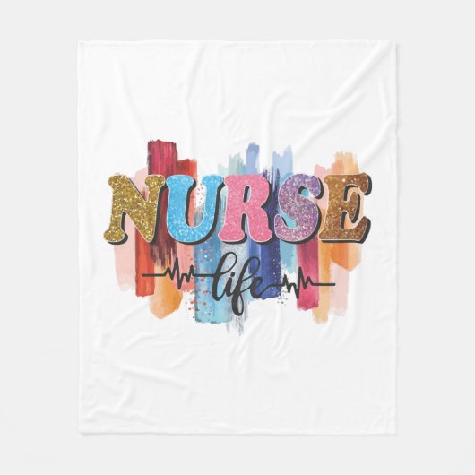 Nurus life fleece deken (Voorkant)