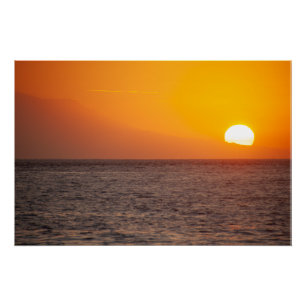 Nusa Penida Gouden Zonsondergang Bali Kunstposter Perfect Poster