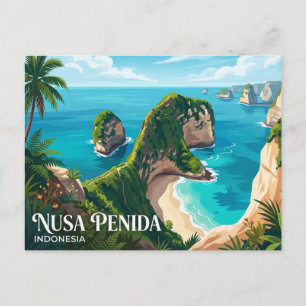 Nusa Penida Indonesië Briefkaart