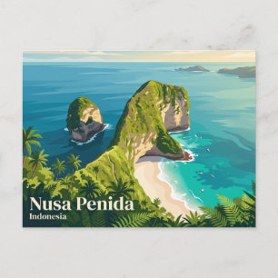 Nusa Penida Indonesië Briefkaart