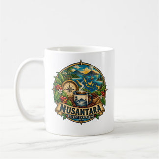 Nusantara Coffee Expedition Vintage Indonesische K Koffiemok