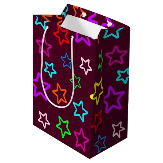 NuSTARS Medium Cadeauzakje (Achterkant Gekanteld)