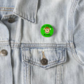 Nut Allergy Green Ronde Button 3,2 Cm (In situ)