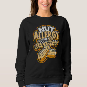 Nut Allergy ik kan geen allergie waarschuwen Trui