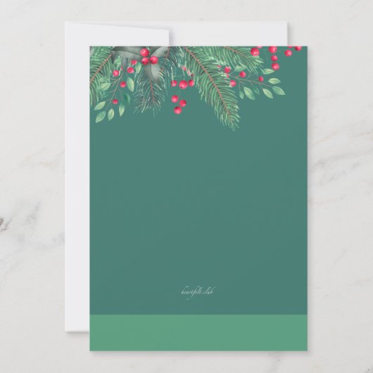 Nut Crackers Fête Invitation (Dos)