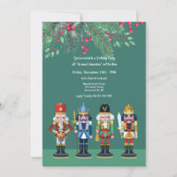 Nut Crackers Fête Invitation