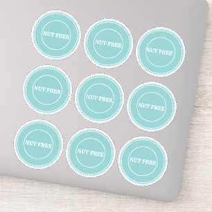 Nut Free Allergy Safe Culinaire Sticker