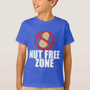 Nut Free Zone T-shirt