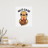 Nut Hoesje Funny Peanut Puns Poster (Keuken)