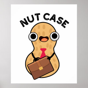 Nut Hoesje Funny Peanut Puns Poster