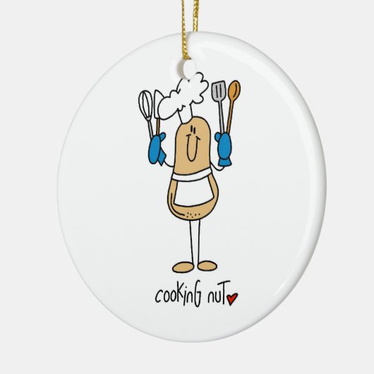 Nut T-shirts en cadeautjes Keramisch Ornament (Links)