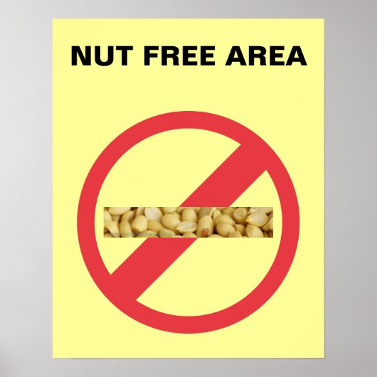 NUT VRIJ GEBIED POSTER (Voorkant)