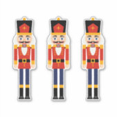 Nutcracker Aangepast gesneden vinylsticker Sticker (Voorkant)
