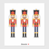 Nutcracker Aangepast gesneden vinylsticker Sticker (Vel)