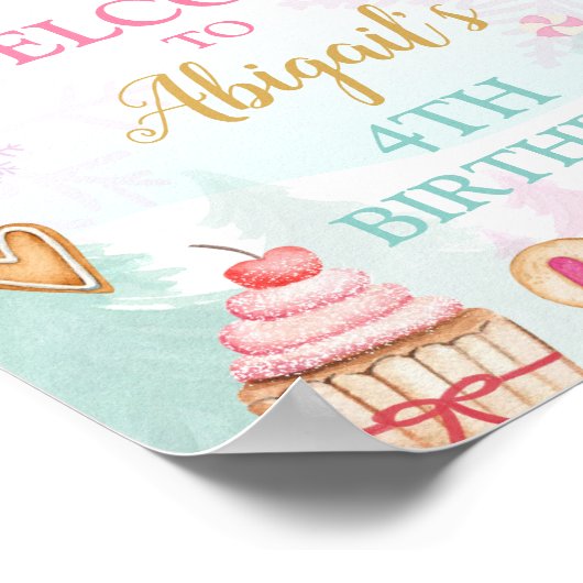 Nutcracker Affiche de bienvenue Pays des douceurs  (Coin)