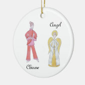 Nutcracker Angel/Chinese Keepomwille Ornament (Links)