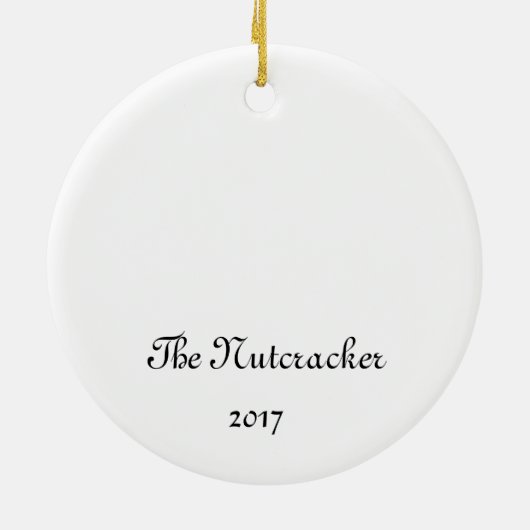 Nutcracker Angel Keepsaké Ornement (Dos)