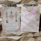Nutcracker Anniversaire Invitation Fille Terre des