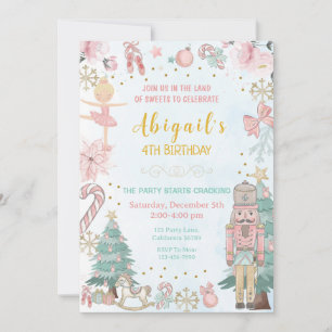 Nutcracker Anniversaire Invitation Nutcracker Invi