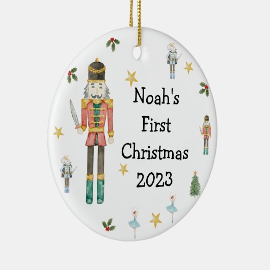 Nutcracker Babies First Christmas Ornament (Rechts)