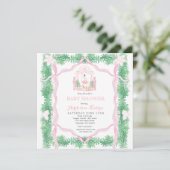 Nutcracker baby shower uitnodiging (Staand voorkant)