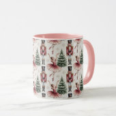 Nutcracker Ballerina ballet dancer christmas tree  Mok (Voorkant rechts)