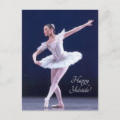 nutcracker ballerina briefkaart (Voorkant)