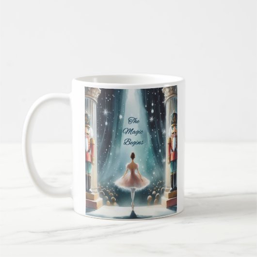 NutCracker Ballerina Coffee Mok (Links)