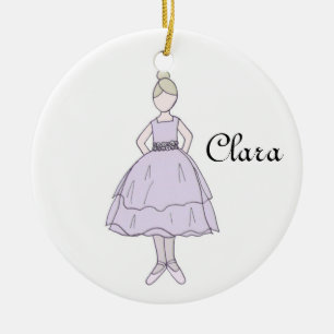 Nutcracker Ballet Clara Keepomwille Ornament