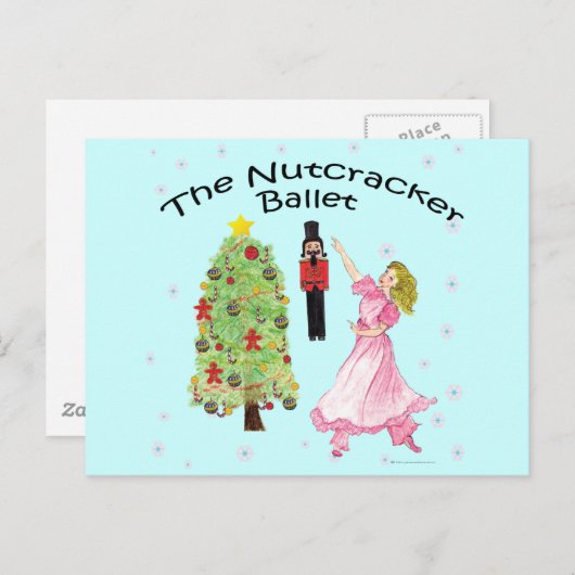 Nutcracker Ballet Classic 09 Briefkaart (Voorkant / Achterkant)