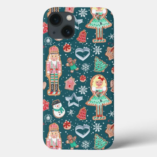 Nutcracker ballet, cookies back Case-Mate iPhone case (Achterkant)