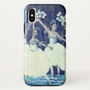 Nutcracker Ballet Inspirerend Quote iPhone X Hoesje