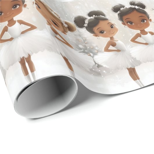 Nutcracker Ballet Kerstmis Cadeaupapier (Rol Hoek)