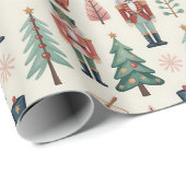 Nutcracker Ballet Kerstmis Cadeaupapier (Rol Hoek)