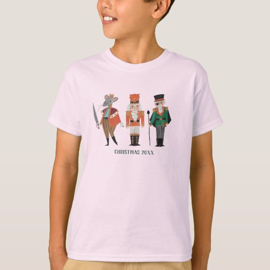 Nutcracker Ballet, kerstmis T-shirt (Voorkant)