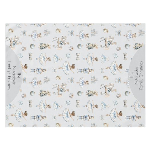 Nutcracker Ballet Kerstmis Tafelkleed (Voorkant (Horizontaal))