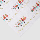 Nutcracker Ballet-kerstpapier Tissuepapier (Detail)