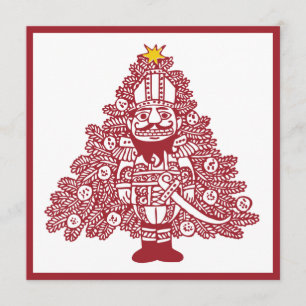 Nutcracker Ballet performance-uitnodiging Kaart