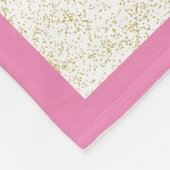 Nutcracker Ballet Personalize Fleece Blanket/Mediu (Hoek)