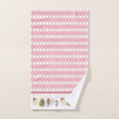 Nutcracker Ballet Roze Bathroom Set II Bad Handdoek (Handdoek)