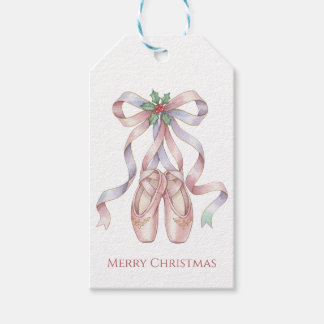 Nutcracker Ballet Slippers with Pink Ribbon Cadeaulabel